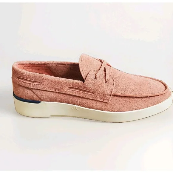 NIB Mens Sperry John Legend Suede Boat Loafers Rust Sz 12 M Sperry John Legend Men main image 2